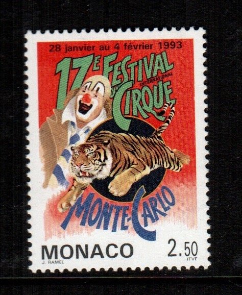 Monaco  1842  MNH  cat $ 1.50