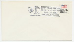 Cover / Postmark USA 1982 Scouting