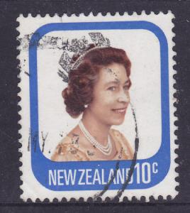 New Zealand 1975 -Queen Elizabeth II 10c - used