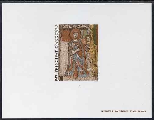 Andorra - French 1985 Pre-Romanesque Art 5f Epreuves de l...