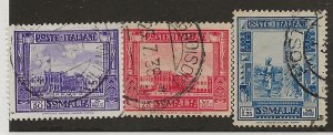Somalia 146a-148a Used