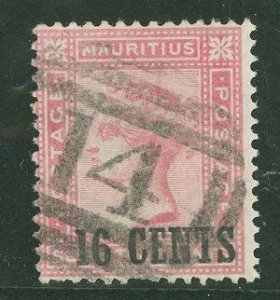 Mauritius #76 Used
