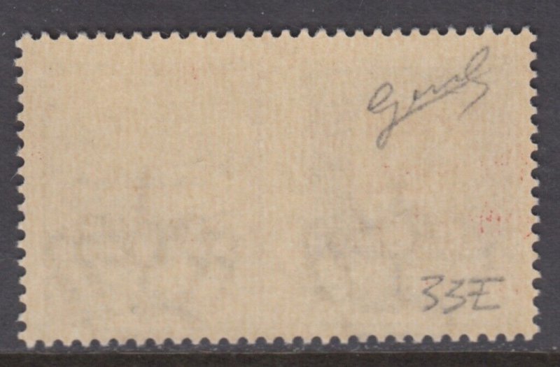 ITALY RSI (Social R) Prop. n 33E 1200$ Signed Biondi MNH** overpr. Orange Red +