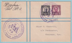 UNITED STATES FIRST FLIGHT COVER - 1926 FROM DENVER COLORADO - CV388