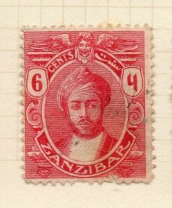 Zanzibar 1922 Early Issue Fine Used 6c. NW-180186