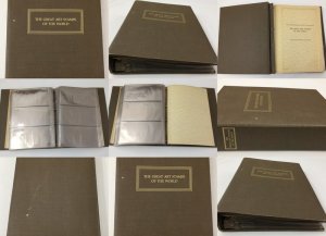Great Art Stamps of The World Empty Binder K931