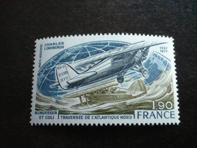 Stamps - France - Scott# C49 - Mint Never Hinged Set of 1 Stamp