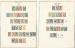 Finland Stamp Collection 1917-1929 on 3 Minkus Pages, Nice Condition
