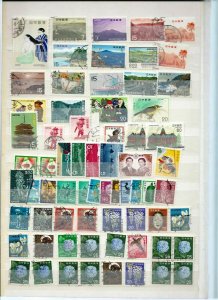 Japan old/modern stamps lot used