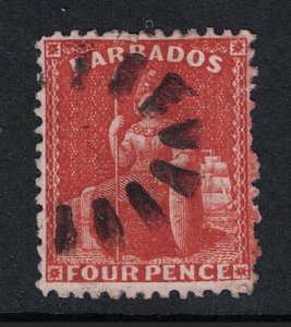 Barbados SC# 47 Used - S19238