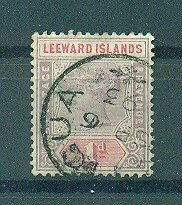Leeward Islands sc# 2 used cat value $.25