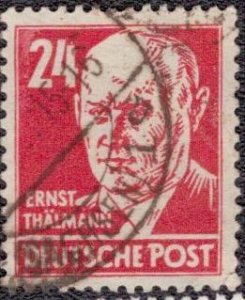 Germany DDR Russian Occupation - 10n37 1948 Used