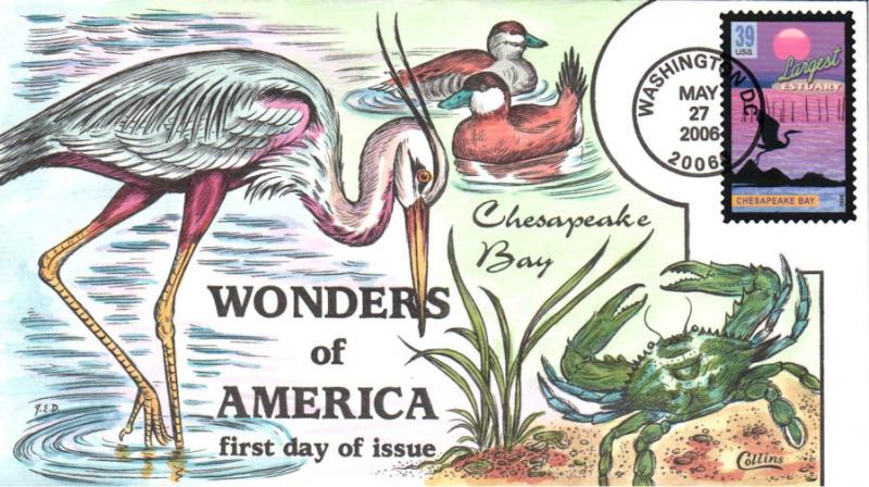 #4038 Chesapeake Bay Collins FDC