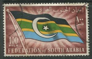 STAMP STATION PERTH South Arabia #13 Definitive Issue 1965 Used  CV$0.25