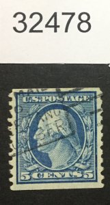 US STAMPS #458  USED   LOT #32478