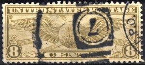 SC#C17 8¢ Winged Globe (1932) Used