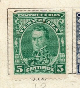 Venezuela 1904-09 Early Issue Fine Mint Hinged 5c. NW-169128