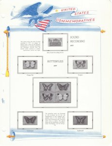 White Ace United States 1977 Stamp Album Pages 169 to 173