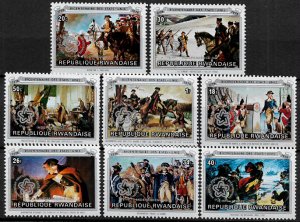 Rwanda #754-61 MNH Set - Independence Day
