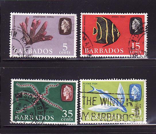 Barbados 271a, 275a, 277a-278a U Marine Life