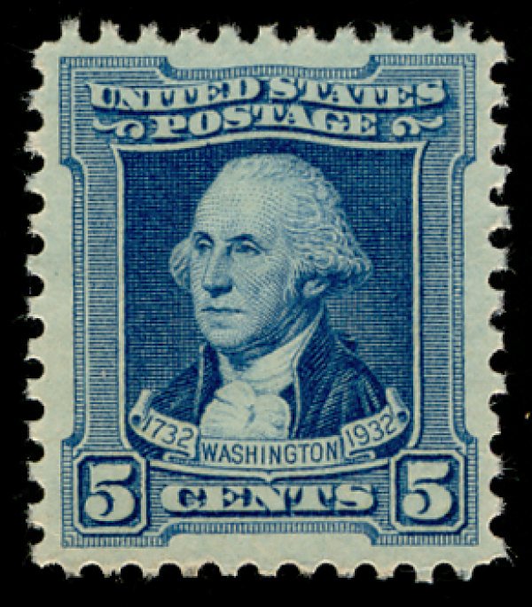 US #710 SCV $150.00 SUPERB mint never hinged, super fresh color, large even m...