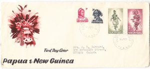 PAPUA NEW GUINEA FDC cover - 26 July 1961