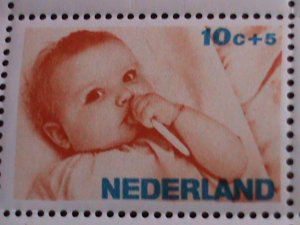 NETHERLAND-1966-SC#B416a  SURTAX FOR CHILD WELFARE MNH-S/S-VERY FINE