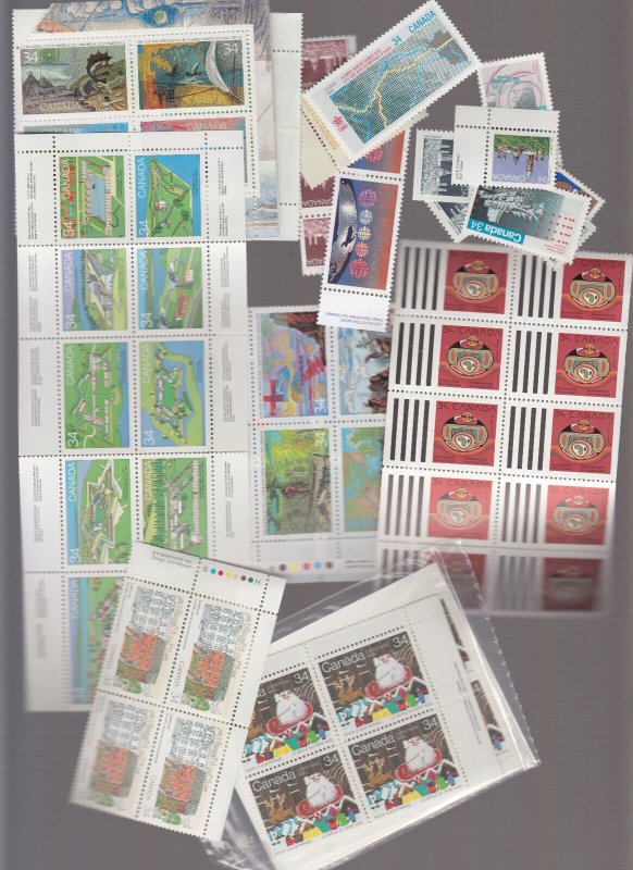 CANADA  discount POSTAGE packet 100X34c MINT never hinged FACE $34