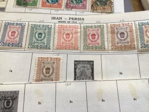 Western Asia mixed  mounted mint & used stamps Ref 65000 