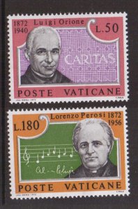 Vatican City   #526-527   MNH  1972  Orione