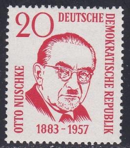 German Dem Rep # 417, Otto Nusche, NH