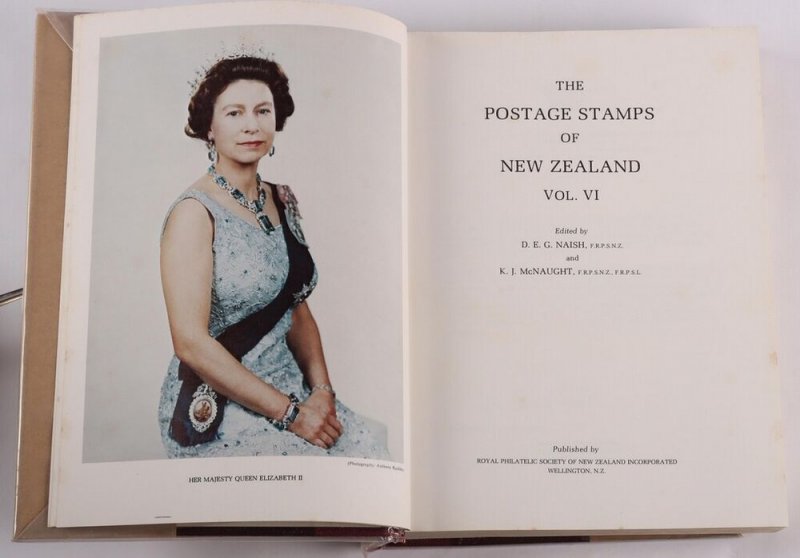 New Zealand The Postage Stamps of, Vol 6, pub RPSNZ 1973.