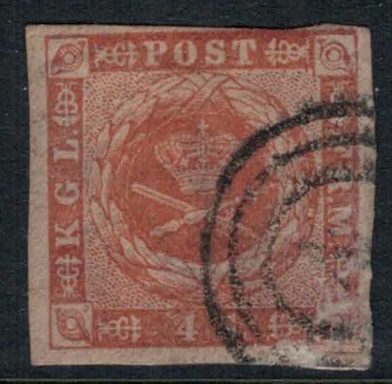 Denmark #4a CV $15.00