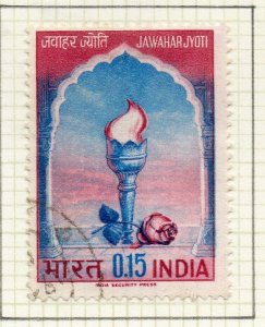 India 1964 Early Issue Fine Used 15p. NW-133821