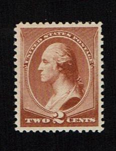 Scott #210 XF-OG-VLH.