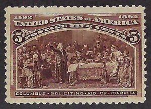 US Scott #234 Unused NG VF