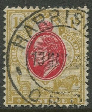 Orange River Colony -Scott 68 - KEVII Definitive Issue - 1903 - Used - 1/- Stamp