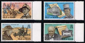 Isle of Man #48-51 Churchill Centenary Set of 4; MNH (1.40)