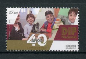 Mexico 2017 MNH DIF Nacional Natl System Integral Family Dev 1v Set Stamps