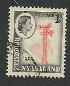 Rhodesia & Nyasaland; Scott 159; 1959;  Used