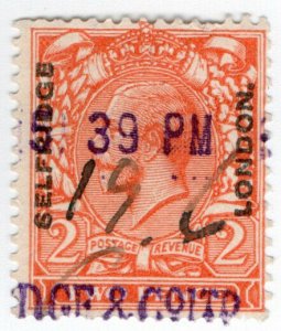 (I.B) George V Commercial Overprint : Selfridge London