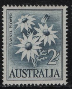 AUSTRALIA, 327, HINGED, 1959-64, FLOWERS