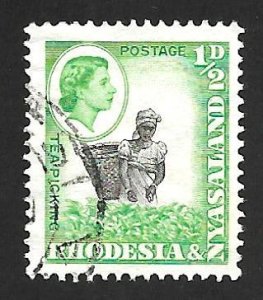 Rhodesia & Nyasaland 1959 - U - Scott #158