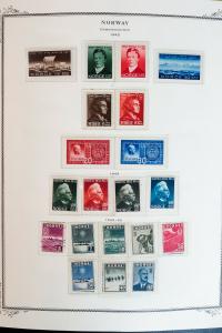 Norway 1800s to 1990s Rare Potent Century-Long Stamp Collection