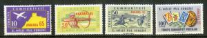 TURKEY 1670-1673  MNH SCV $1.30 BIN $0.70 POSTAL