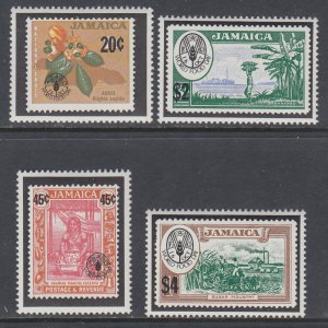 Jamaica 508-511 Stamp on Stamp MNH VF