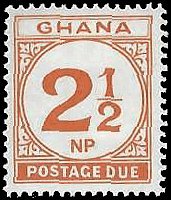 GHANA   #J18 MNH (1)