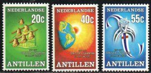 Netherlands Antilles Sc #397-399 MNH