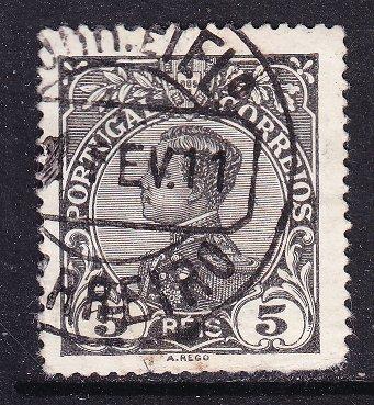 Portugal sc#157 1910 5r King Manuel 2 used