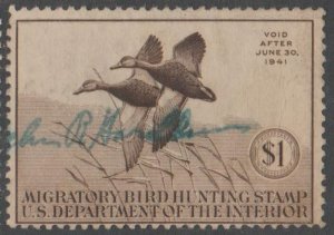 U.S. Scott #RW7 Duck Stamp - Used Single